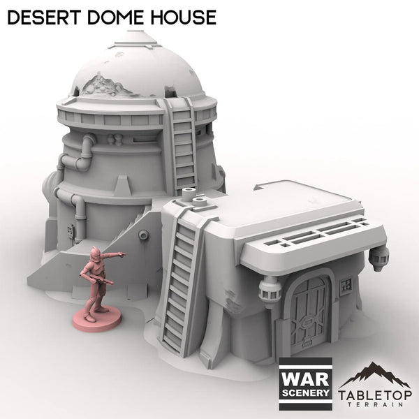 Tabletop Terrain Building Desert Dome House