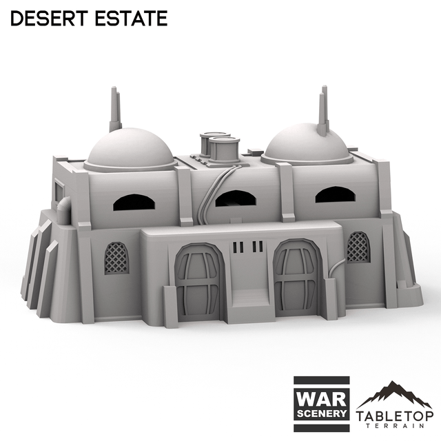 Tabletop Terrain Building Desert Estate