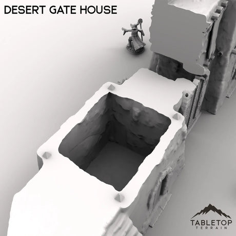 Tabletop Terrain Building Desert Gate House