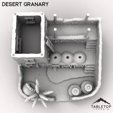 Tabletop Terrain Building Desert Granary