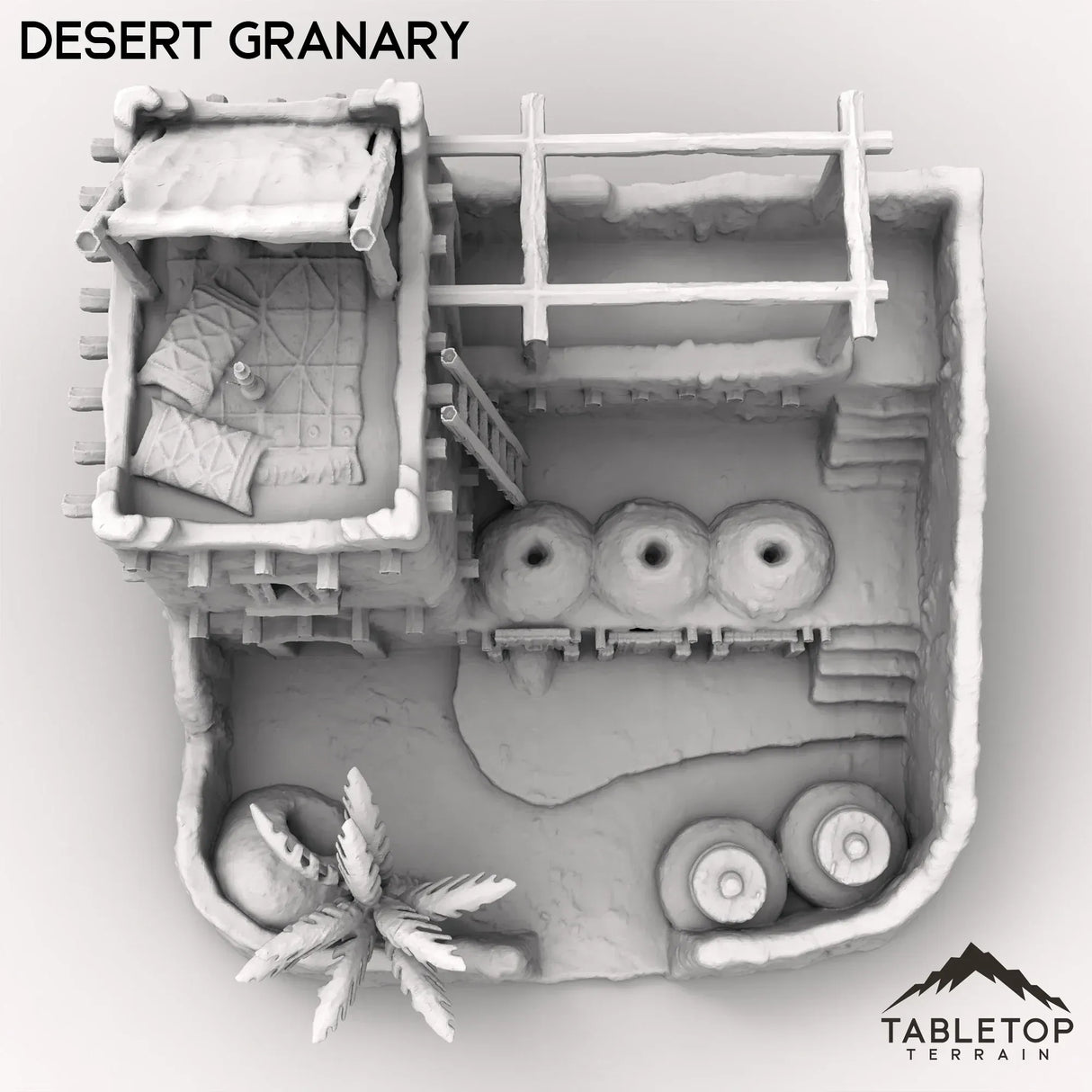 Tabletop Terrain Building Desert Granary