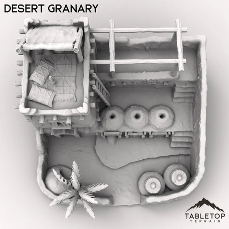 Tabletop Terrain Building Desert Granary