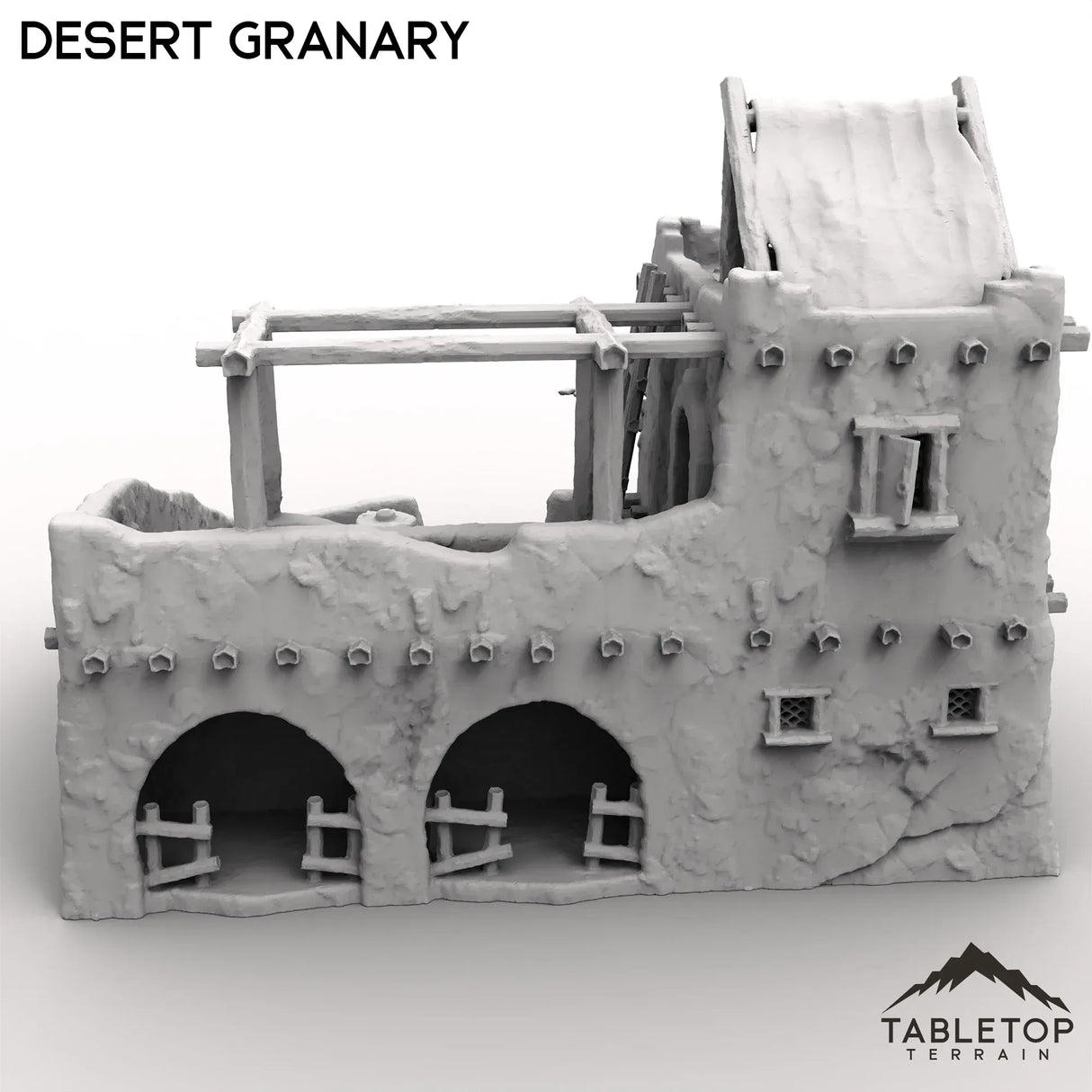 Tabletop Terrain Building Desert Granary