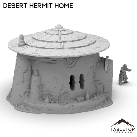 Tabletop Terrain Building Desert Hermit Home