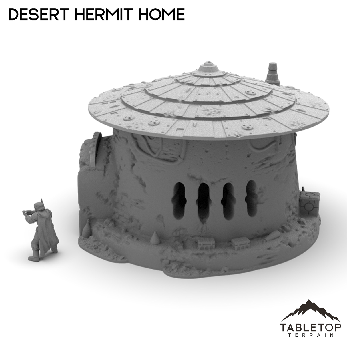 Tabletop Terrain Building Desert Hermit Home