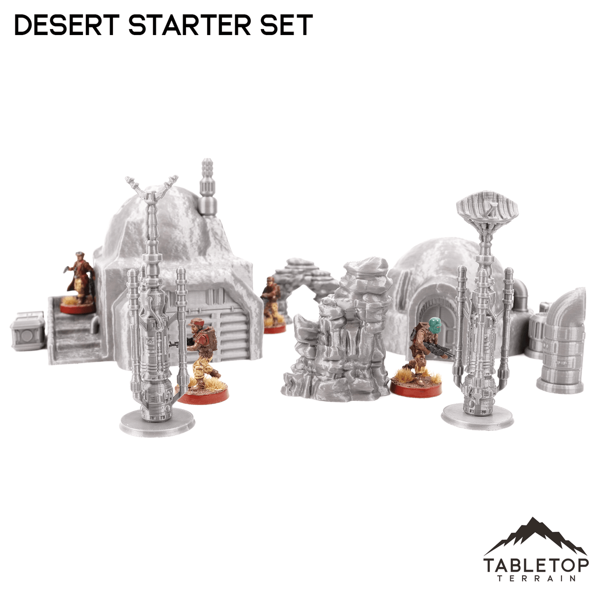 Tabletop Terrain Building Desert Homestead Starter Set