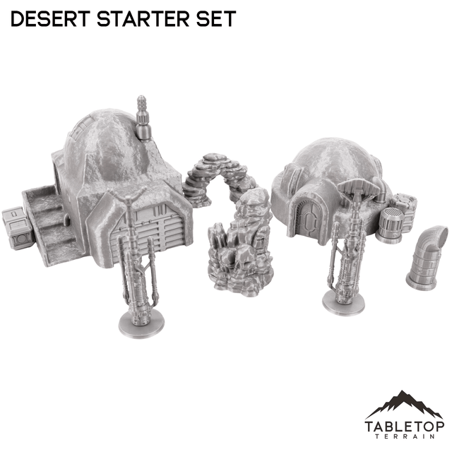 Tabletop Terrain Building Desert Homestead Starter Set