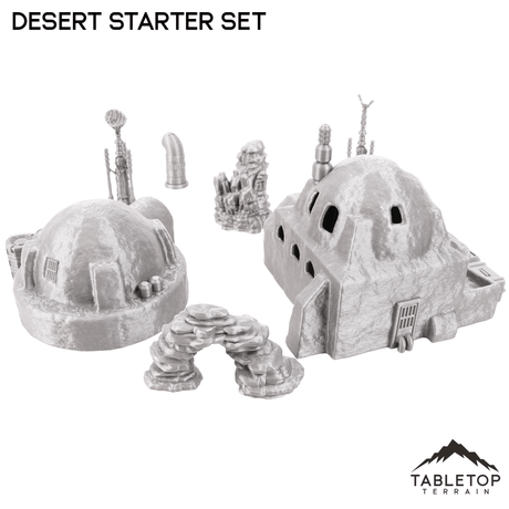 Tabletop Terrain Building Desert Homestead Starter Set