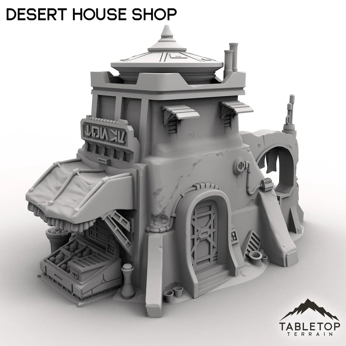 Tabletop Terrain Building Desert House Shop