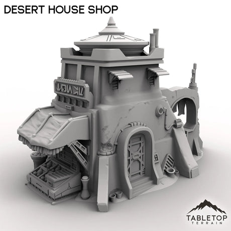 Tabletop Terrain Building Desert House Shop