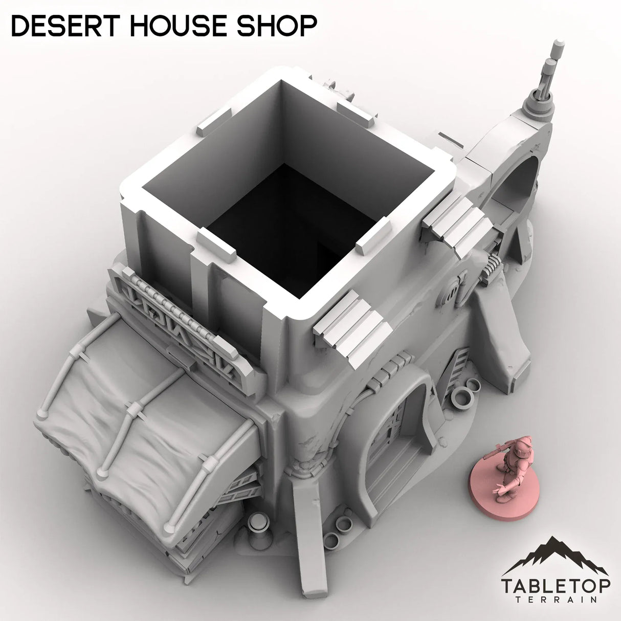 Tabletop Terrain Building Desert House Shop