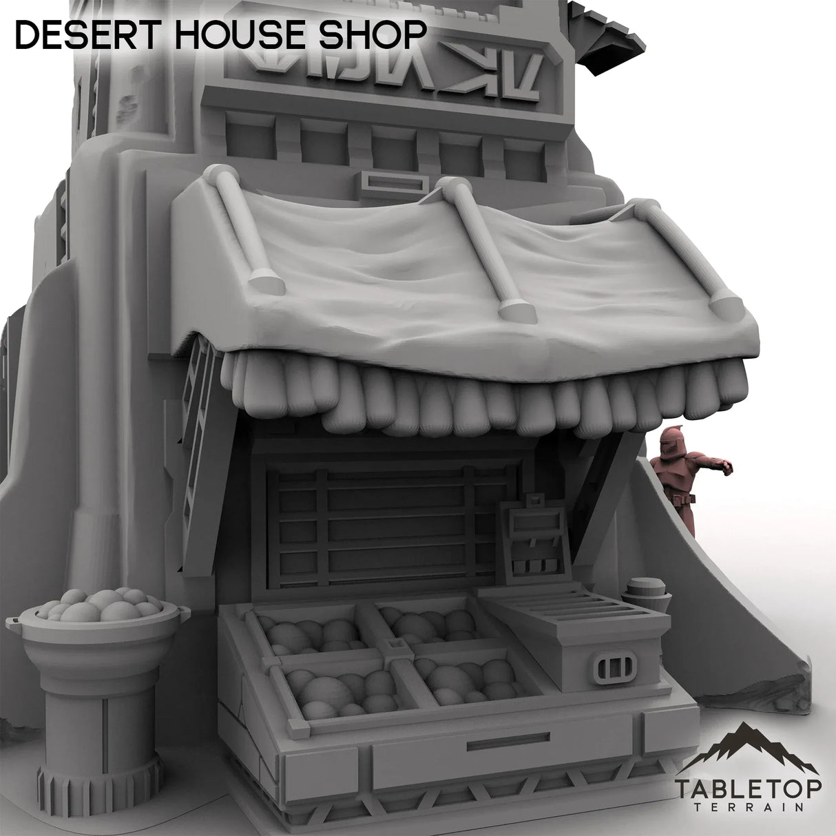 Tabletop Terrain Building Desert House Shop