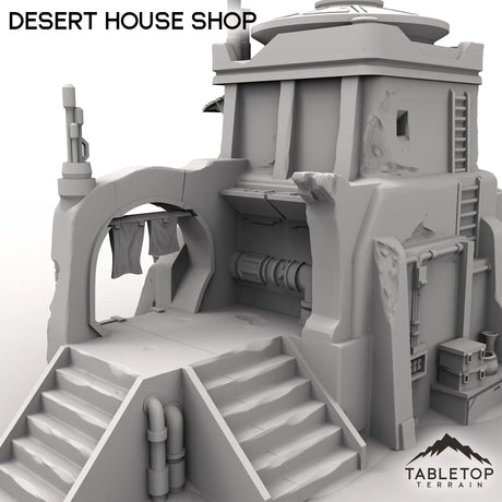 Tabletop Terrain Building Desert House Shop