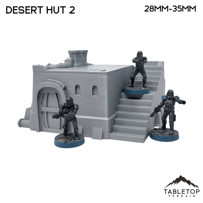 Tabletop Terrain Building Desert Hut 2