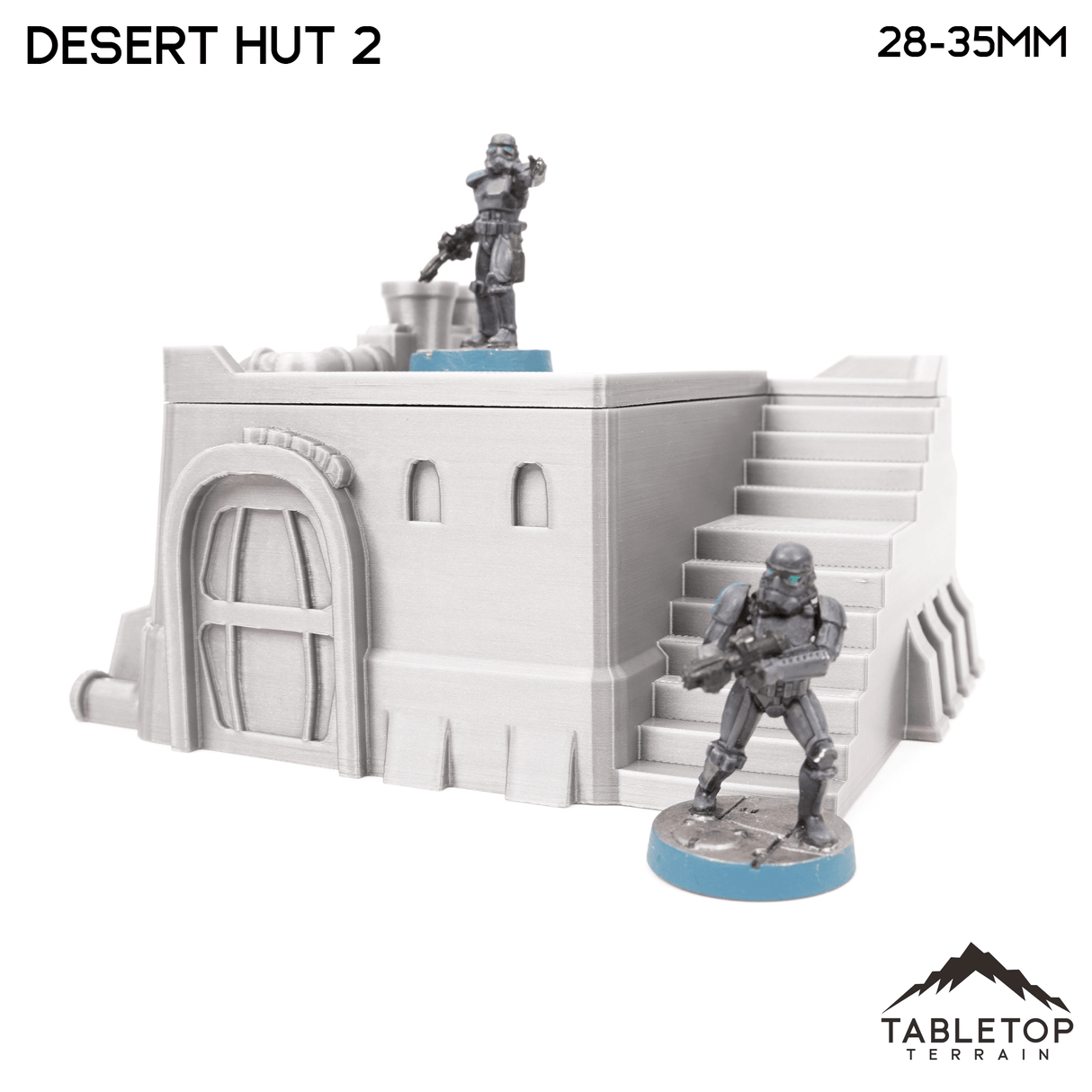 Tabletop Terrain Building Desert Hut 2