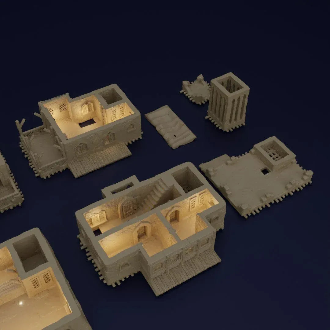 Tabletop Terrain Building Desert Inn