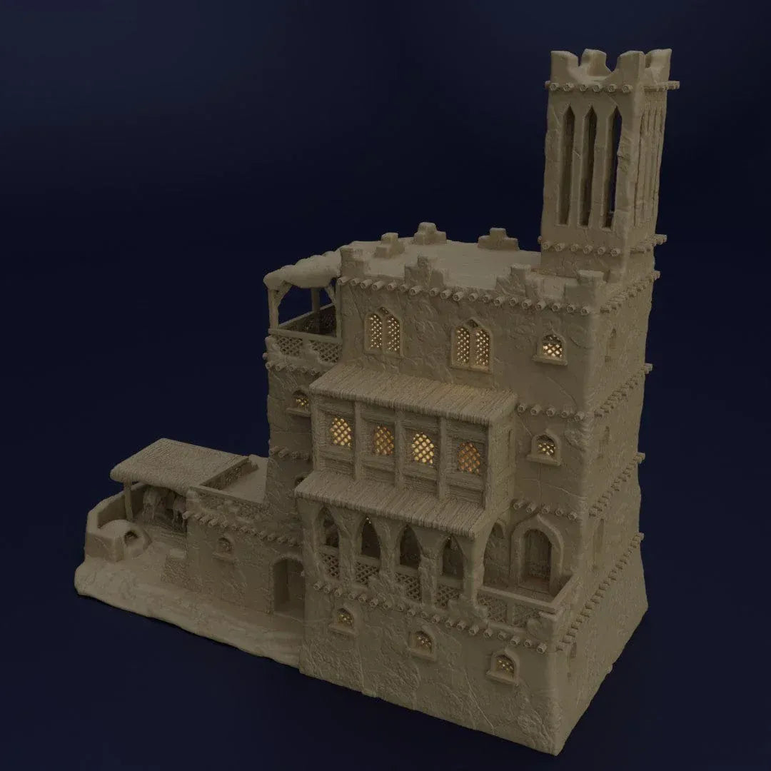 Tabletop Terrain Building Desert Inn