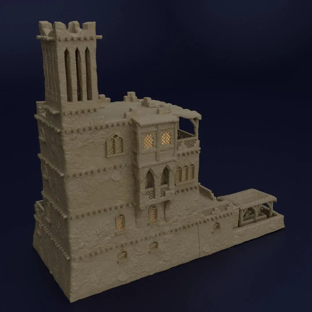 Tabletop Terrain Building Desert Inn