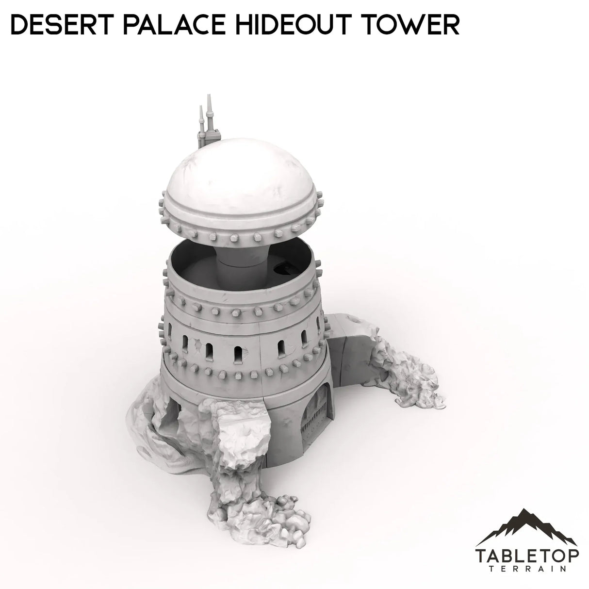 Tabletop Terrain Building Desert Palace Hideout Tower
