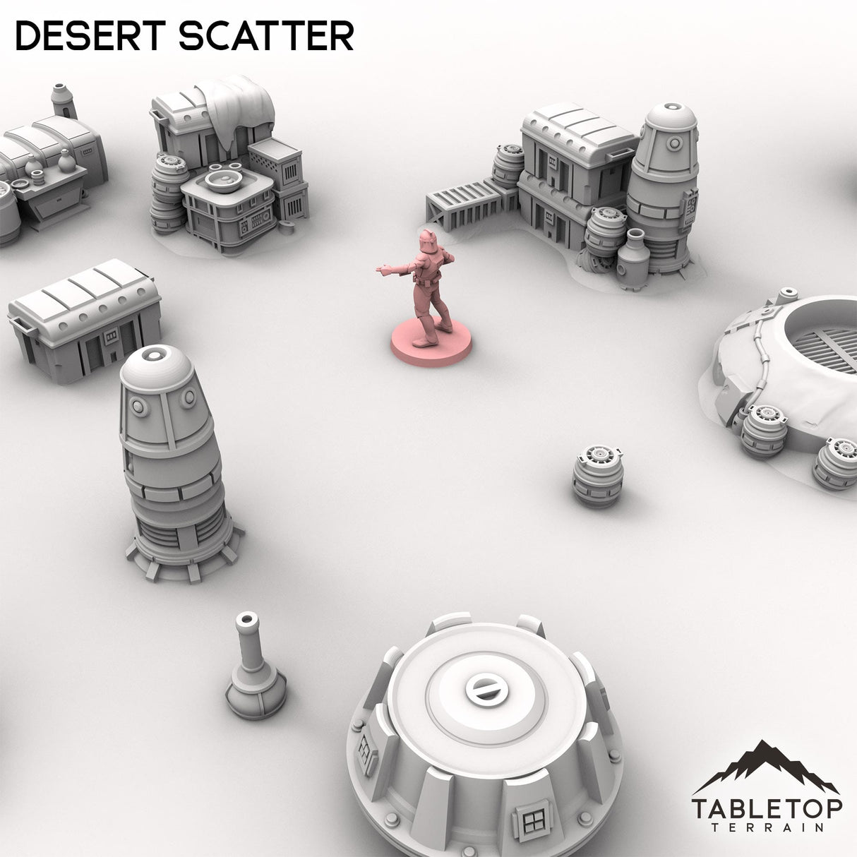 Tabletop Terrain Building Desert Scatter