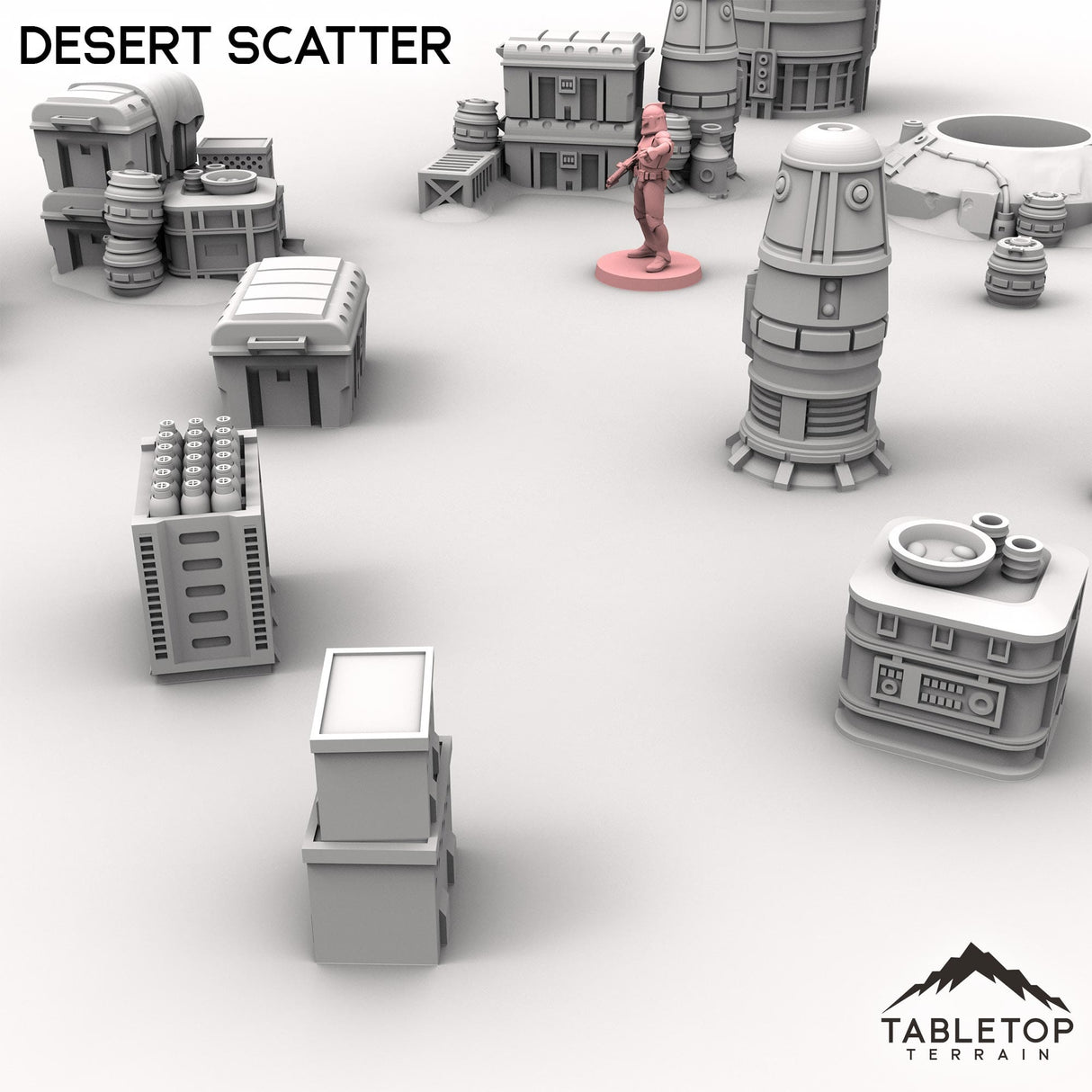 Tabletop Terrain Building Desert Scatter