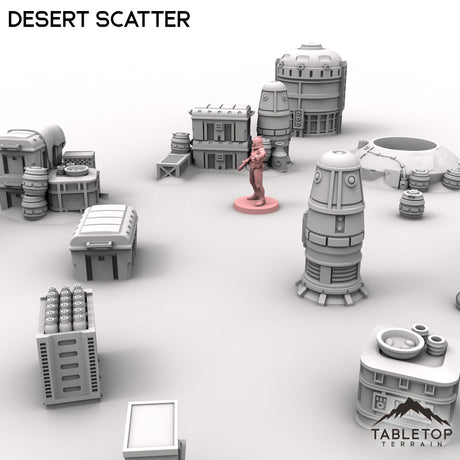 Tabletop Terrain Building Desert Scatter