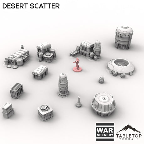 Tabletop Terrain Building Desert Scatter