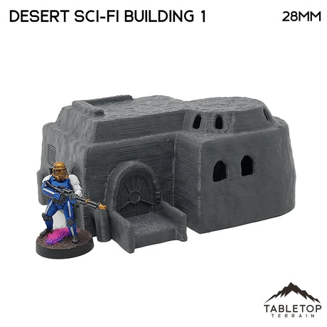 Tabletop Terrain Building Desert Sci-Fi Building 1 - Star Wars Legion Building