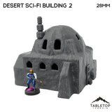 Tabletop Terrain Building Desert Sci-Fi Building 2 - Star Wars Legion Building