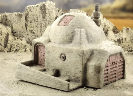 Tabletop Terrain Building Desert Sci-Fi Building 2 - Star Wars Legion Building