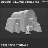 Tabletop Terrain Building Desert Sci-Fi Village - Star Wars Legion Building