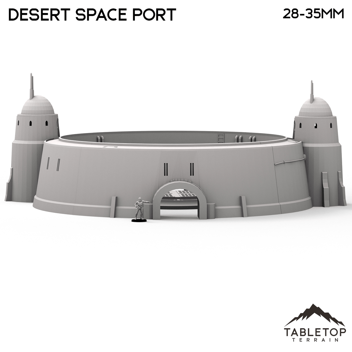 Tabletop Terrain Building Desert Space Port