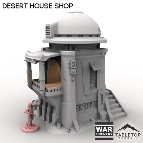 Tabletop Terrain Building Desert Storage House