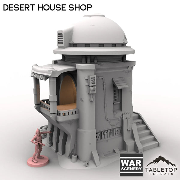 Tabletop Terrain Building Desert Storage House