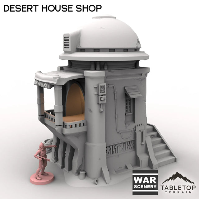 Tabletop Terrain Building Desert Storage House
