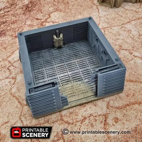 Tabletop Terrain Building Desert Storm Bunker - Star Wars Legion Building