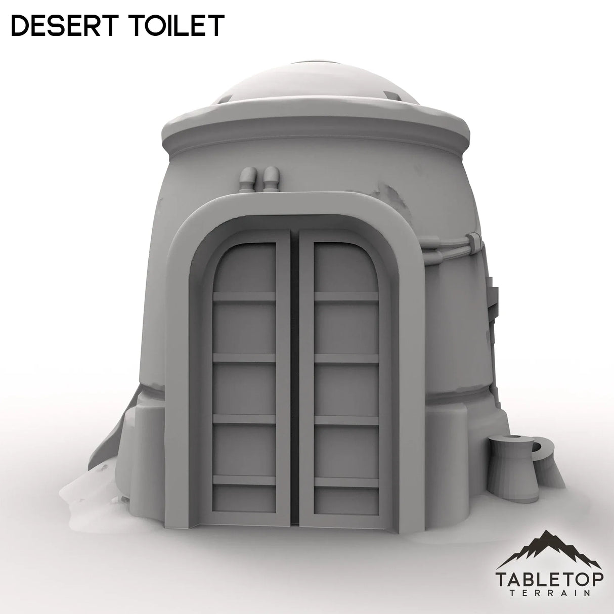 Tabletop Terrain Building Desert Toilet