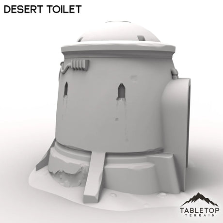 Tabletop Terrain Building Desert Toilet