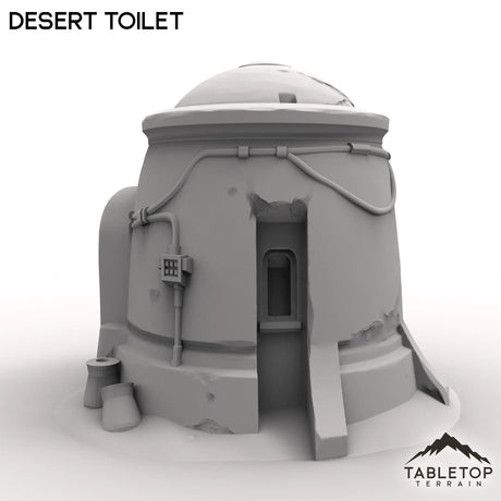 Tabletop Terrain Building Desert Toilet