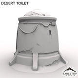 Tabletop Terrain Building Desert Toilet