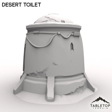 Tabletop Terrain Building Desert Toilet