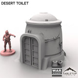 Tabletop Terrain Building Desert Toilet