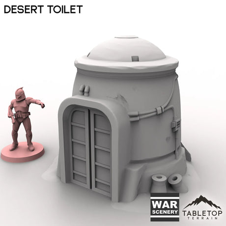 Tabletop Terrain Building Desert Toilet