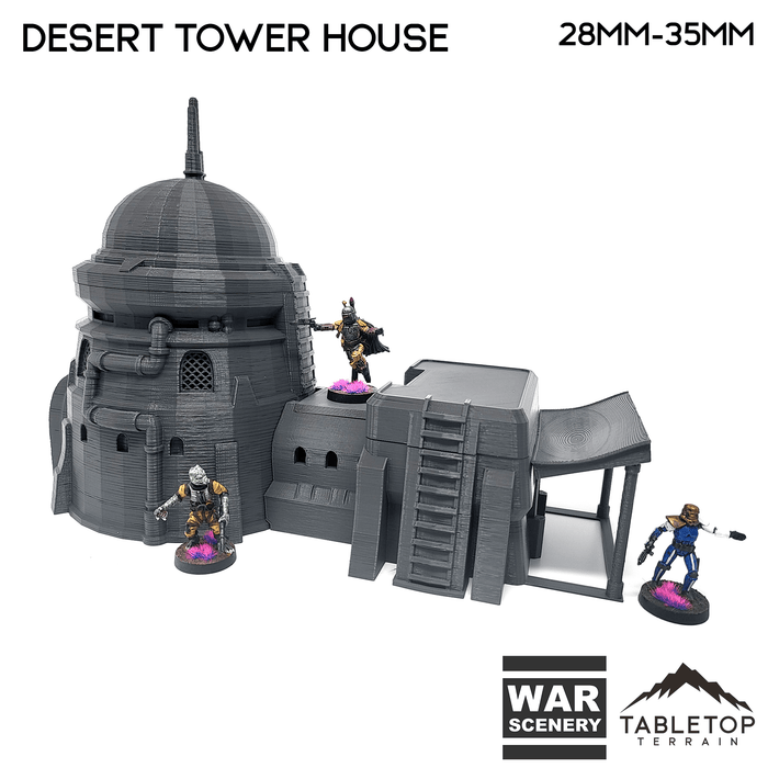 Tabletop Terrain Building Desert Tower House