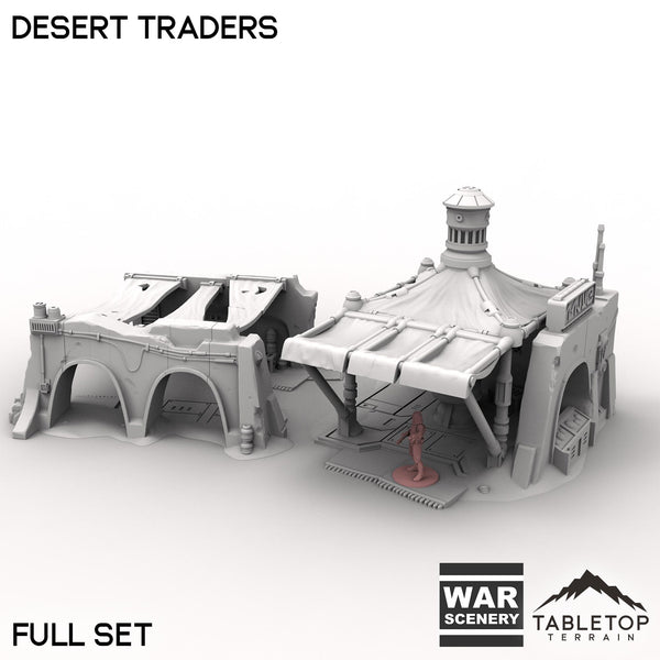 Tabletop Terrain Building Desert Traders