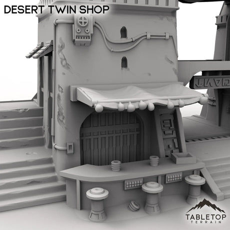 Tabletop Terrain Building Desert Twin Shop
