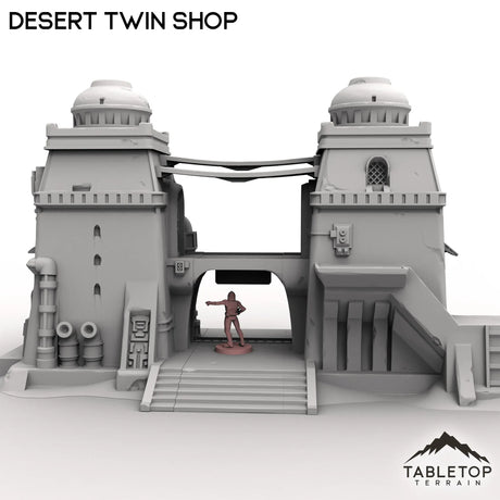 Tabletop Terrain Building Desert Twin Shop