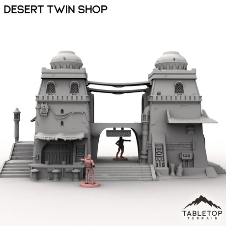 Tabletop Terrain Building Desert Twin Shop