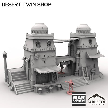 Tabletop Terrain Building Desert Twin Shop