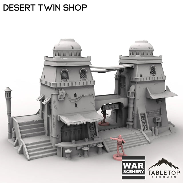 Tabletop Terrain Building Desert Twin Shop